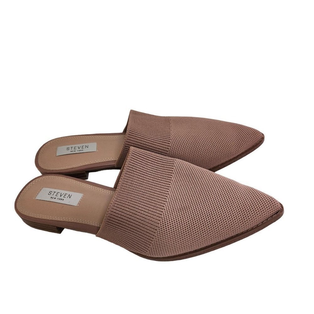 Steven New York Valdez Knit Mule Pointed Toe Slip On Size 9.5